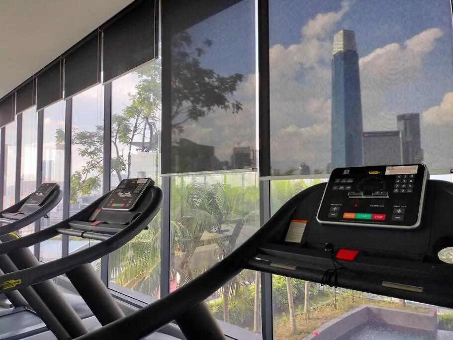 City-View Studio Retreat With Spectacular View Trx Kuala Lumpur Apartment
