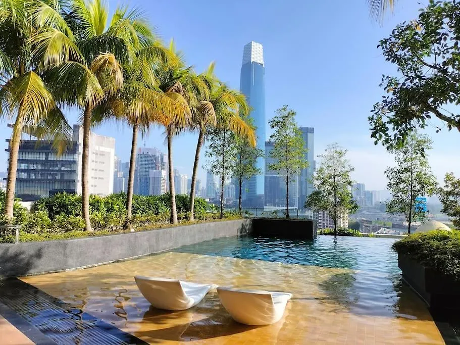 City-View Studio Retreat With Spectacular View Trx 吉隆坡 公寓
