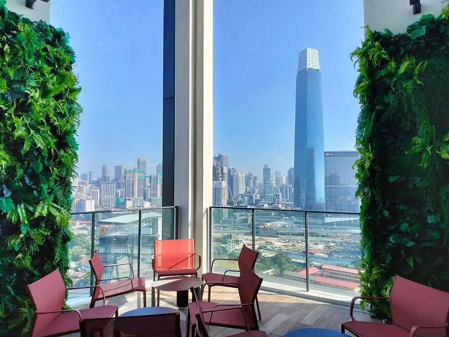 City-View Studio Retreat With Spectacular View Trx 吉隆坡 公寓