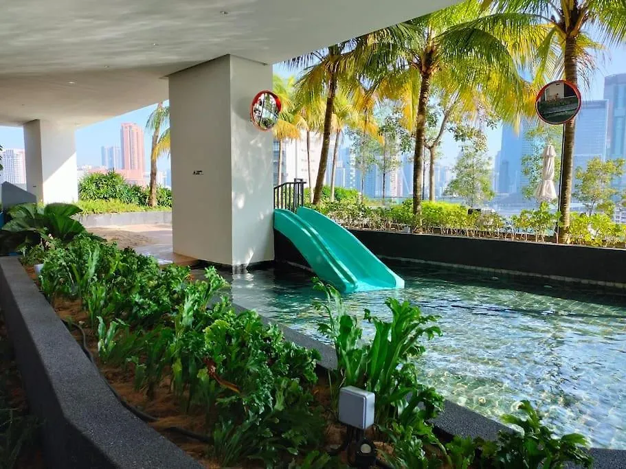 公寓 City-View Studio Retreat With Spectacular View Trx 吉隆坡 马来西亚